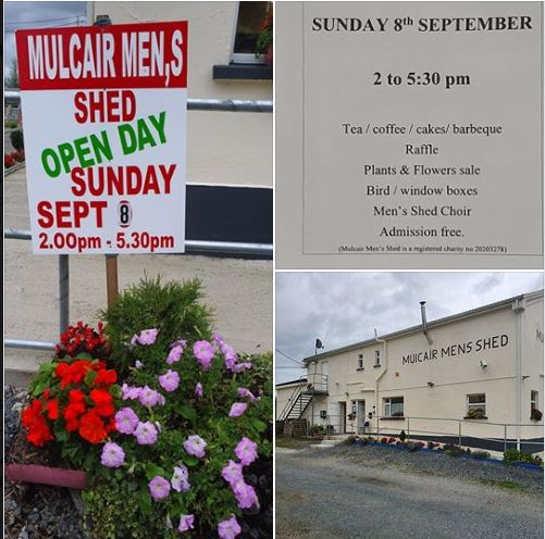Mulcair Mens Shed Openday in Abington, Murroe 8th Sept 2019